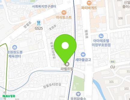 71 Hoam-ro, Uijeongbu-si, Gyeonggi-do, Republic of Korea Map