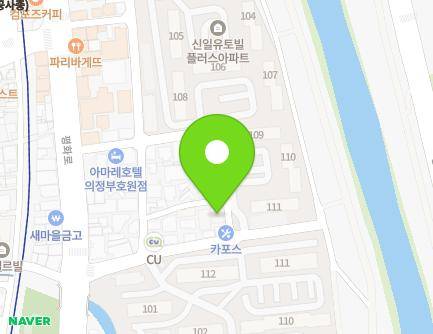 31 Pyeonghwa-ro 168beon-gil, Uijeongbu-si, Gyeonggi-do, Republic of Korea Map