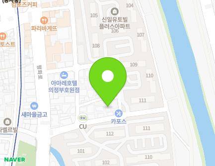 21 Pyeonghwa-ro 168beon-gil, Uijeongbu-si, Gyeonggi-do, Republic of Korea Map