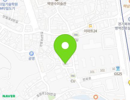 96-6 Anmal-ro 58beonan-gil, Uijeongbu-si, Gyeonggi-do, Republic of Korea Map