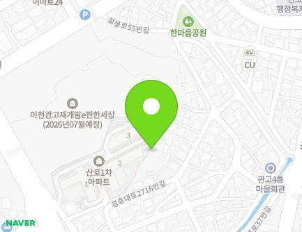 47-6 Gyeongchung-daero 2716beon-gil, Icheon-si, Gyeonggi-do, Republic of Korea Map