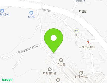 39 Gyeongchung-daero 2313beon-gil, Bubal-eup, Icheon-si, Gyeonggi-do, Republic of Korea Map