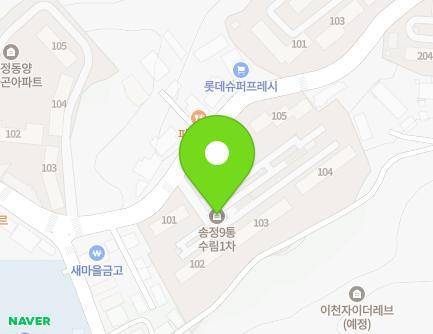 105 Jeungsin-ro 291beon-gil, Icheon-si, Gyeonggi-do, Republic of Korea Map