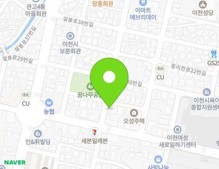 45 Jungnicheon-ro 14beon-gil, Icheon-si, Gyeonggi-do, Republic of Korea Map