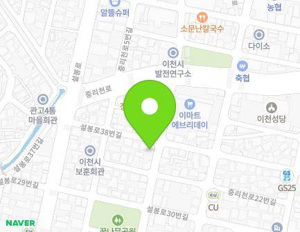20 Jungnicheon-ro 14beon-gil, Icheon-si, Gyeonggi-do, Republic of Korea Map