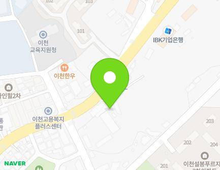 1318-4 Iseopdaecheon-ro, Icheon-si, Gyeonggi-do, Republic of Korea Map