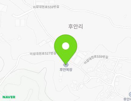 107 Iseopdaecheon-ro 527beon-gil, Hobeop-myeon, Icheon-si, Gyeonggi-do, Republic of Korea Map