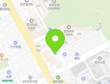 11 Mamuri-gil, Paju-si, Gyeonggi-do, Republic of Korea Map