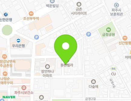 23 Geumjeong 5-gil, Paju-si, Gyeonggi-do, Republic of Korea Map
