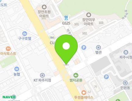 264 Jungang-ro, Paju-si, Gyeonggi-do, Republic of Korea Map