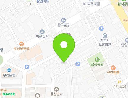 27 Geumjeong-ro, Paju-si, Gyeonggi-do, Republic of Korea Map