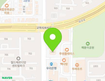 266 Cheongseok-ro, Paju-si, Gyeonggi-do, Republic of Korea Map