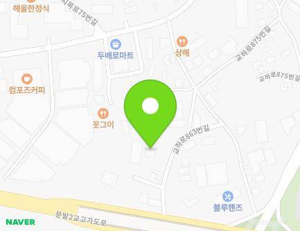 25-22 Gyoha-ro 863beon-gil, Paju-si, Gyeonggi-do, Republic of Korea Map
