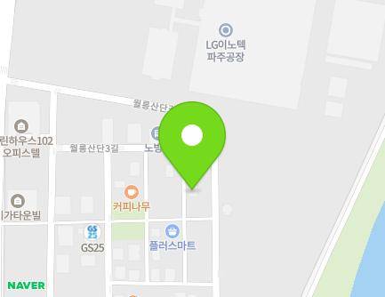 5-3 Wollongsandan 3-gil, Munsan-eup, Paju-si, Gyeonggi-do, Republic of Korea Map