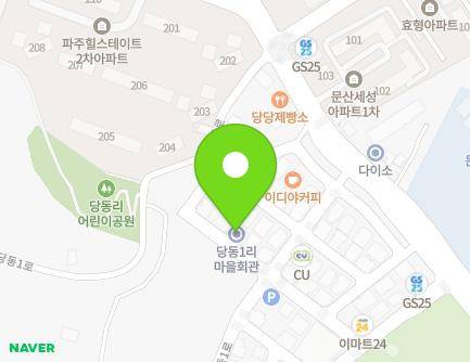 39-30 Dangdong 1-ro, Munsan-eup, Paju-si, Gyeonggi-do, Republic of Korea Map