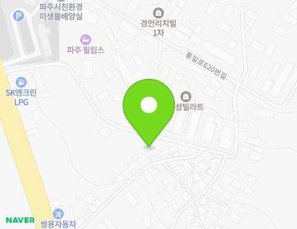33-1 Tongil-ro 576beon-gil, Paju-si, Gyeonggi-do, Republic of Korea Map