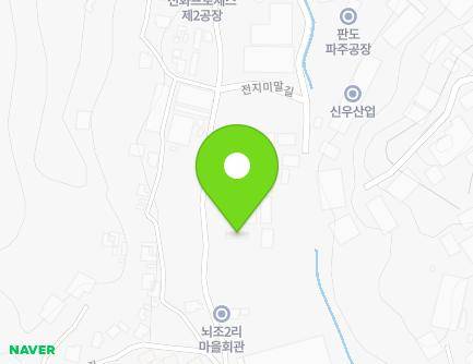 36-26 Jeonjimimal-gil, Jori-eup, Paju-si, Gyeonggi-do, Republic of Korea Map
