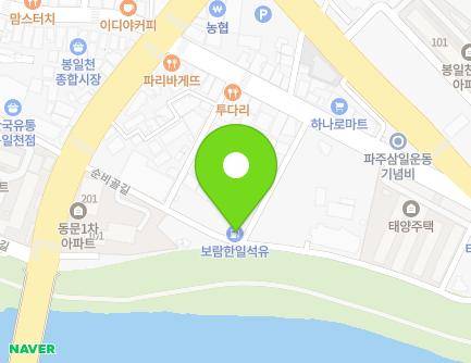 54 Sunbigol-gil, Jori-eup, Paju-si, Gyeonggi-do, Republic of Korea Map