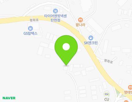 638-7 Pyeonghwa-ro, Tanhyeon-myeon, Paju-si, Gyeonggi-do, Republic of Korea Map