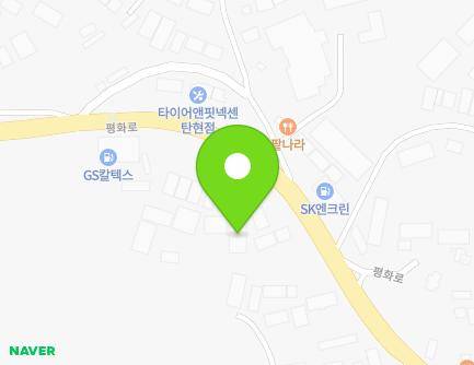 638-2 Pyeonghwa-ro, Tanhyeon-myeon, Paju-si, Gyeonggi-do, Republic of Korea Map