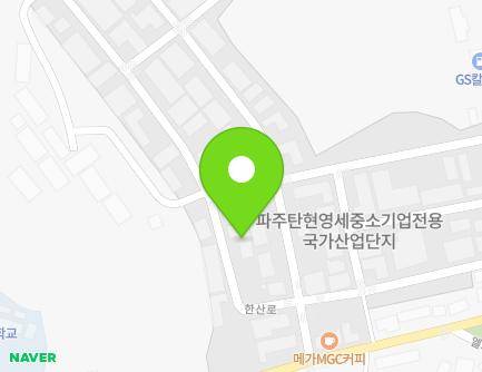 5-22 Hansan-ro, Tanhyeon-myeon, Paju-si, Gyeonggi-do, Republic of Korea Map
