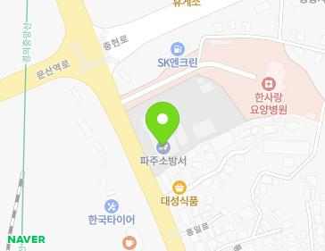1564 Tongil-ro, Paju-eup, Paju-si, Gyeonggi-do, Republic of Korea Map
