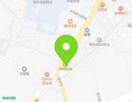 38 Ugye-ro, Paju-eup, Paju-si, Gyeonggi-do, Republic of Korea Map