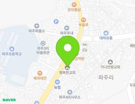 58 Ugye-ro, Paju-eup, Paju-si, Gyeonggi-do, Republic of Korea Map