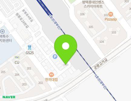 13 Wonpyeong-ro 4beon-gil, Pyeongtaek-si, Gyeonggi-do, Republic of Korea Map
