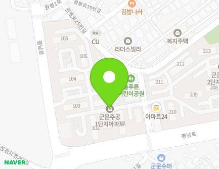 63 Wonpyeong-ro 25beon-gil, Pyeongtaek-si, Gyeonggi-do, Republic of Korea Map
