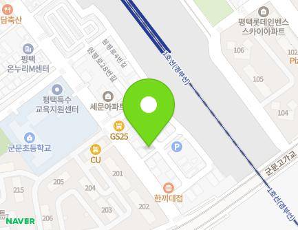42-2 Wonpyeong-ro 28beon-gil, Pyeongtaek-si, Gyeonggi-do, Republic of Korea Map