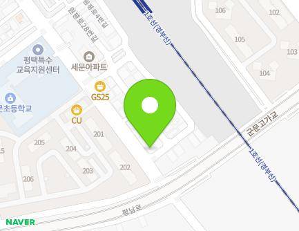 1 Wonpyeong-ro 4beon-gil, Pyeongtaek-si, Gyeonggi-do, Republic of Korea Map