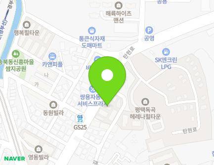 386 Tanhyeon-ro, Pyeongtaek-si, Gyeonggi-do, Republic of Korea Map