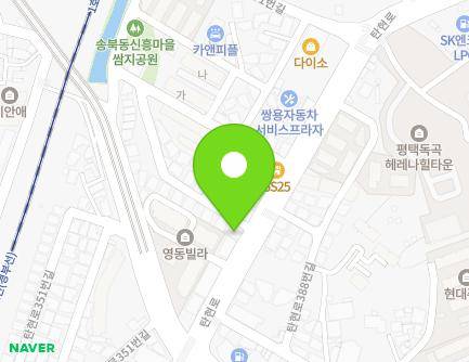 373 Tanhyeon-ro, Pyeongtaek-si, Gyeonggi-do, Republic of Korea Map