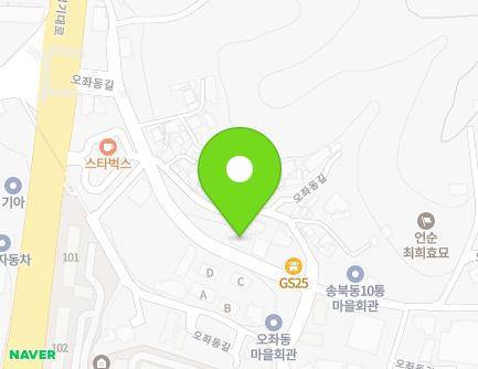 20-11 Ojwadong-gil, Pyeongtaek-si, Gyeonggi-do, Republic of Korea Map
