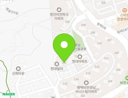 11-11 Pyeongnam-ro 671beon-gil, Pyeongtaek-si, Gyeonggi-do, Republic of Korea Map