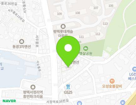 1-8 Dunggujae-gil, Pyeongtaek-si, Gyeonggi-do, Republic of Korea Map