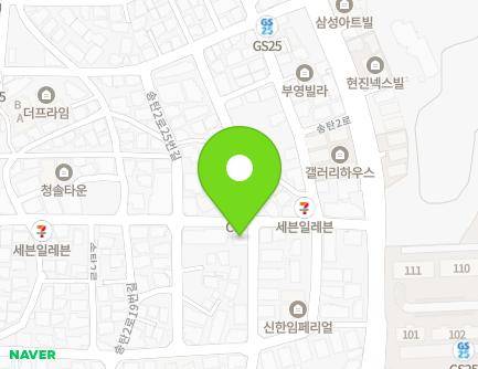 13 Songtan 2-ro 47beon-gil, Pyeongtaek-si, Gyeonggi-do, Republic of Korea Map