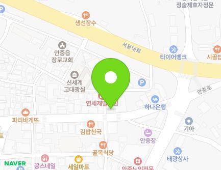 131 Anjung-ro, Anjung-eup, Pyeongtaek-si, Gyeonggi-do, Republic of Korea Map