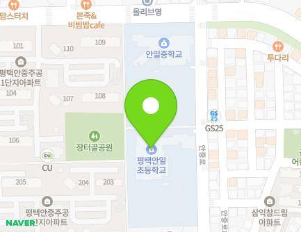13 Anjung-ro, Anjung-eup, Pyeongtaek-si, Gyeonggi-do, Republic of Korea Map