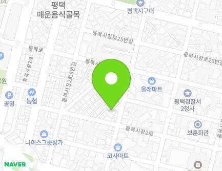 1-1 Tongboksijang-ro 13beon-gil, Pyeongtaek-si, Gyeonggi-do, Republic of Korea Map