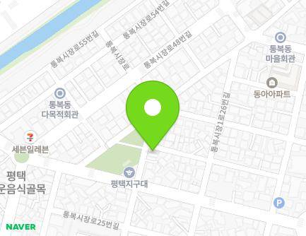 38-1 Tongboksijang-ro, Pyeongtaek-si, Gyeonggi-do, Republic of Korea Map
