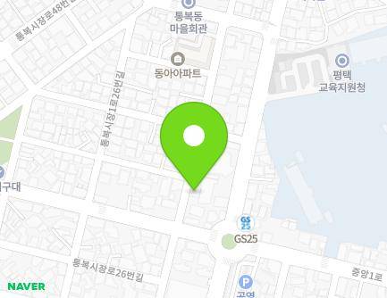 57 Tongboksijang 1-ro 40beon-gil, Pyeongtaek-si, Gyeonggi-do, Republic of Korea Map