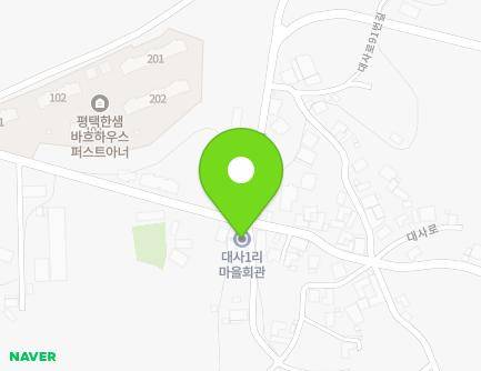 92 Daesa-ro, Paengseong-eup, Pyeongtaek-si, Gyeonggi-do, Republic of Korea