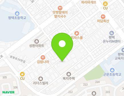 41 Wonpyeong-ro 35beon-gil, Pyeongtaek-si, Gyeonggi-do, Republic of Korea Map