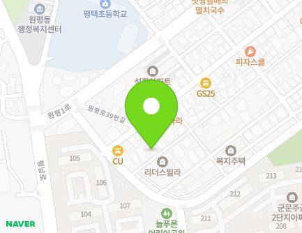 58 Wonpyeong-ro 35beon-gil, Pyeongtaek-si, Gyeonggi-do, Republic of Korea Map