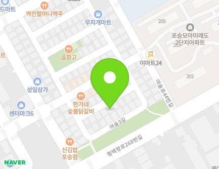21-14 Yeosul 3-gil, Poseung-eup, Pyeongtaek-si, Gyeonggi-do, Republic of Korea Map