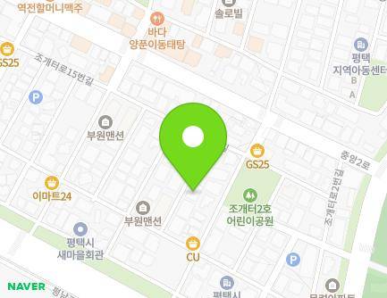 23-12 Jogaeteo-ro 6beon-gil, Pyeongtaek-si, Gyeonggi-do, Republic of Korea Map