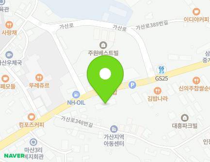 360 Gasan-ro, Gasan-myeon, Pocheon-si, Gyeonggi-do, Republic of Korea Map