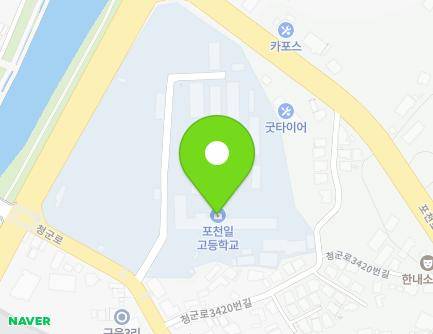 3426 Cheonggun-ro, Gunnae-myeon, Pocheon-si, Gyeonggi-do, Republic of Korea Map